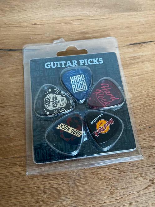 Guitar picks Hard Rock Café, Verzamelen, Speldjes, Pins en Buttons, Nieuw, Ophalen of Verzenden
