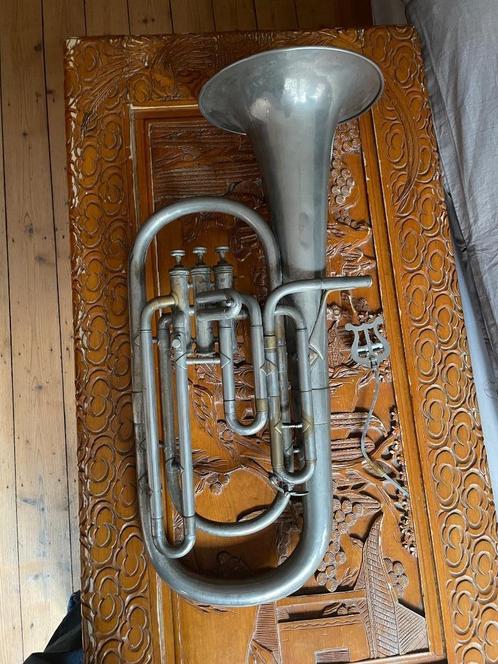 tuba/euphonium f&l de cart, Muziek en Instrumenten, Blaasinstrumenten | Tuba's, Gebruikt, Euphonium of Tenortuba, Ophalen