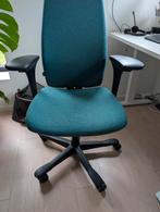 Kinnarps 5000 ergonomische bureaustoel, Comme neuf, Enlèvement, Bleu, Chaise de bureau