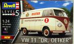 Revell (07677): Volkswagen T1 „Dr Oetker” om 1:24, Hobby en Vrije tijd, Nieuw, Revell, Ophalen of Verzenden, Groter dan 1:32
