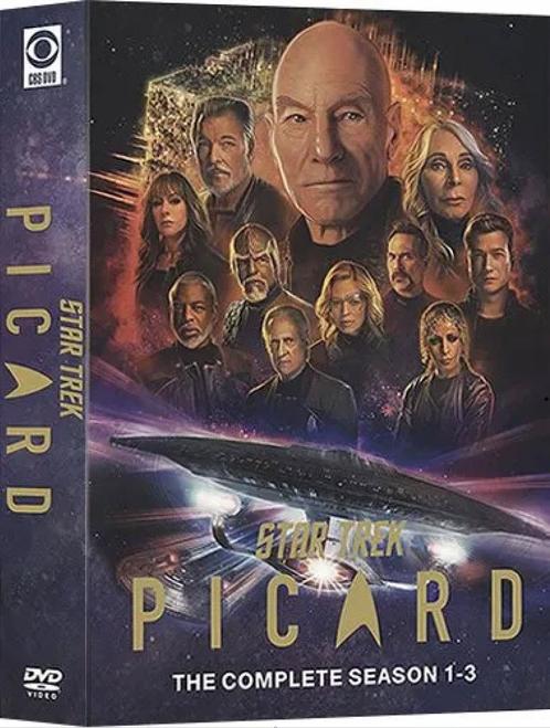 Star Trek picard season 1 + 2 + 3 final Season, Cd's en Dvd's, Dvd's | Tv en Series, Nieuw in verpakking, Boxset, Ophalen of Verzenden