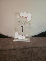 Portes numéro de table "1 à 20" fleurs, Enlèvement ou Envoi, Comme neuf