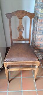 Mechelse tafel + 4 antieke stoelen, Ophalen
