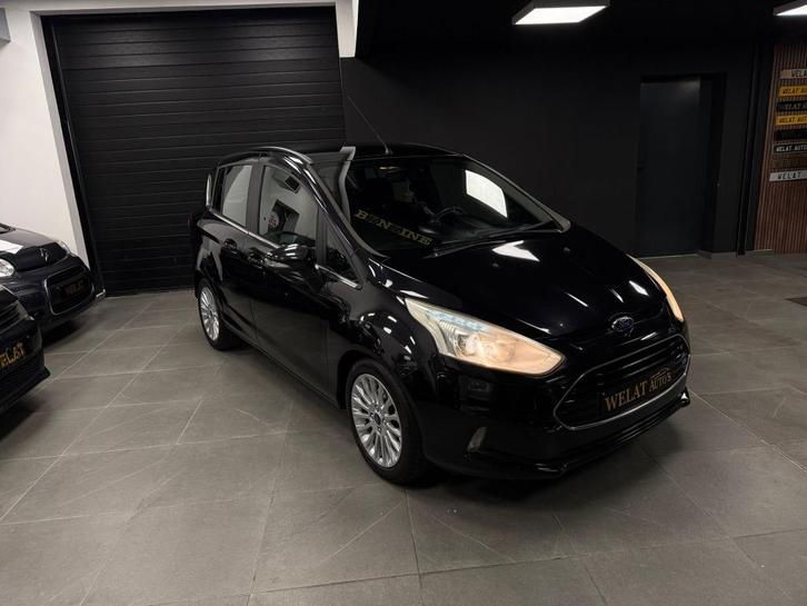 FORD B MAX BENZINE TURBO/2013/TOP STAAT, Auto's, Ford, Bedrijf, Te koop, B-Max, Bluetooth, Benzine, Euro 5, Zwart, Zwart, Ophalen
