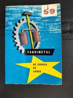 Tentoonstelling Fabrimetal Atomium Brussel 1958 Congo Belge, Verzenden, 20e eeuw of later, Gelezen