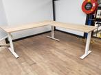 Hoekbureau Teezz Wit 180 x 80 cm, Huis en Inrichting, Ophalen, Verstelbaar, Wit, 80 cm