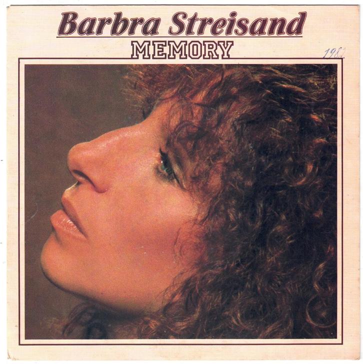 Barbara Streisand - Memory - 45 T - 7" (1981), Cd's en Dvd's, Vinyl | Pop, Gebruikt, 1980 tot 2000, Ophalen of Verzenden