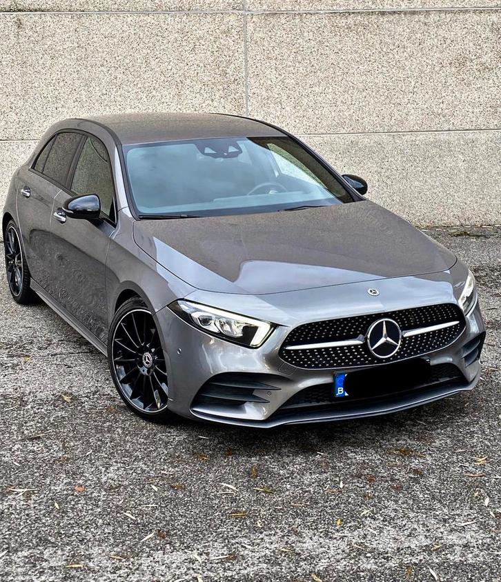 Mercedes-Benz A200 Amg-line/Nightpack/Automaat/1J garantie, Auto's, Mercedes-Benz, Bedrijf, A-Klasse, Benzine, Automaat, Leder en Alcantara
