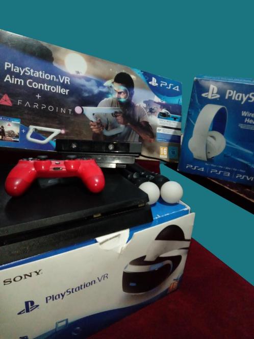 Complete PlayStation VR-kit met PS4 en accessoires - € 399, Games en Spelcomputers, Spelcomputers | Sony Consoles | Accessoires