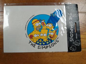 Autocollant Les Simpsons VINTAGE 1997 emballage d'origine