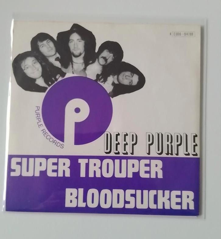Deep Purple - super trouper (Belgium), Cd's en Dvd's, Vinyl Singles, Zo goed als nieuw, Ophalen of Verzenden
