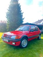 Peugeot 205 GTI 1.6 '88 PTS, Autos, Oldtimers & Ancêtres, Rouge, Boîte manuelle, Particulier, Tissu