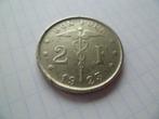 muntstuk 2 Belgische Francs 1923, Ophalen of Verzenden, Losse munt