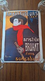 Toulouse Lautrec Ambassadeurs Aristide Bruant, Ophalen of Verzenden
