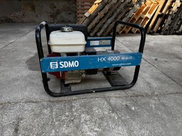 Groupe électrogène SDMO, Enlèvement, Utilisé, Essence