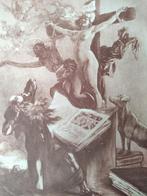 FELICIEN ROPS - Heliogravure La tentation, Antiek en Kunst, Ophalen of Verzenden