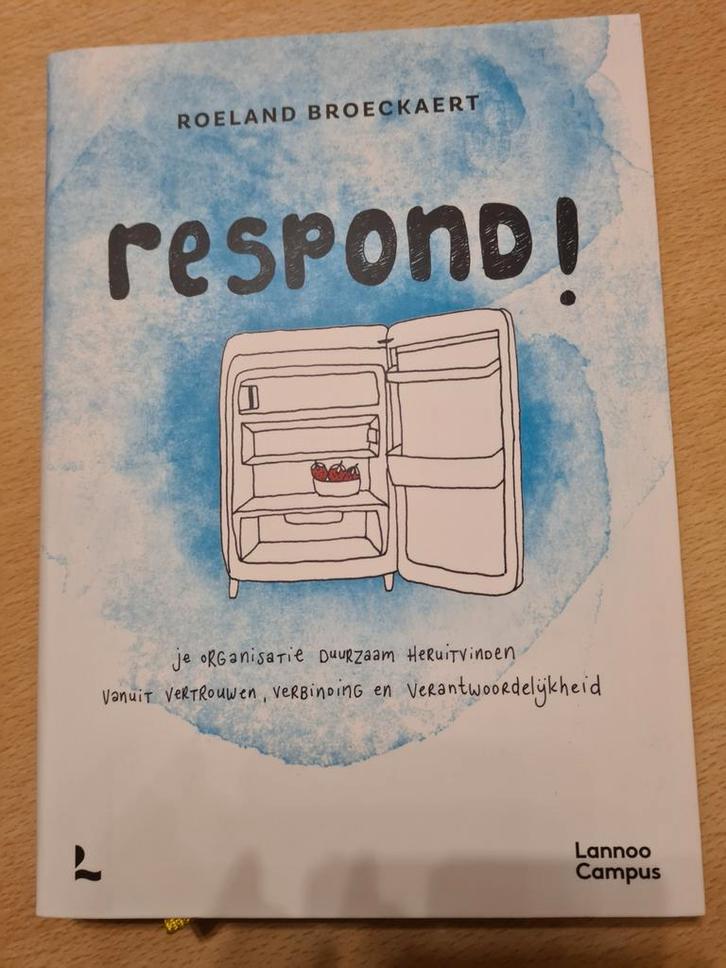 Roeland Broeckaert - Respond!, Boeken, Wetenschap, Zo goed als nieuw, Ophalen of Verzenden