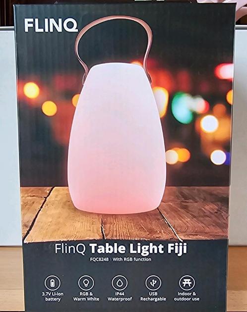 Lampe de table flinq fidji, Jardin & Terrasse, Éclairage extérieur, Neuf, Lampadaire, Synthétique, 50 à 250 watts, Batterie, LED