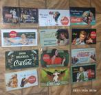 Set van 61 COCA-COLA borden., Verzamelen, Ophalen of Verzenden, Zo goed als nieuw, Reclamebord