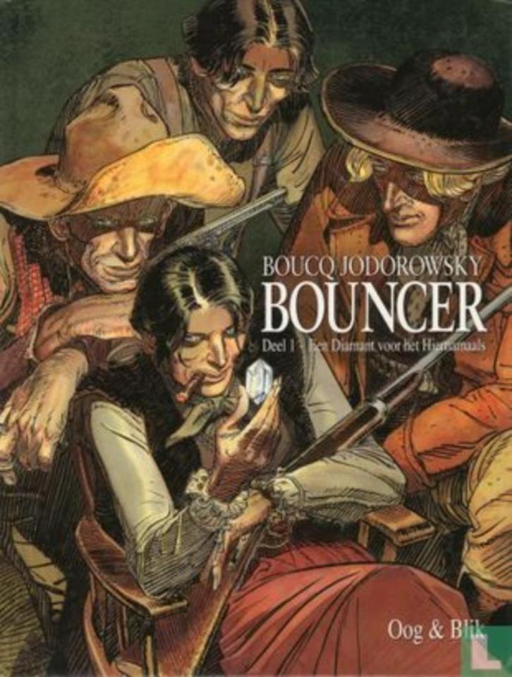 Bouncer Deel 1: Een diamant voor het hiernamaals - HC 1°druk, Boeken, Stripverhalen, Zo goed als nieuw, Eén stripboek, Ophalen of Verzenden