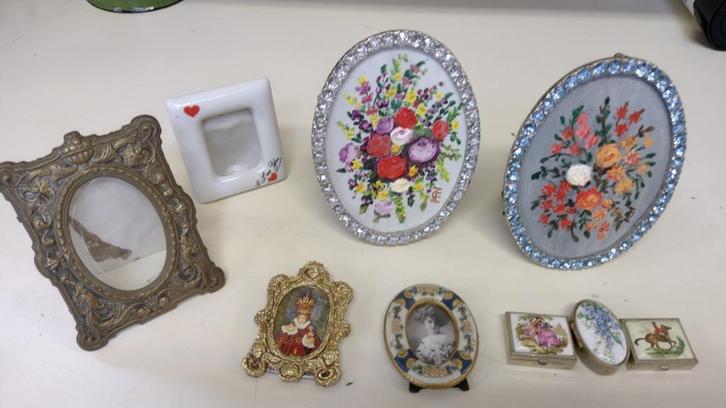 diversen mooie antieken voorwerpen en brocante:, Antiek en Kunst, Antiek | Servies los, Ophalen