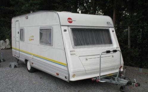 caravan, Caravans en Kamperen, Caravans, Particulier, tot en met 4, Vast bed, Ophalen