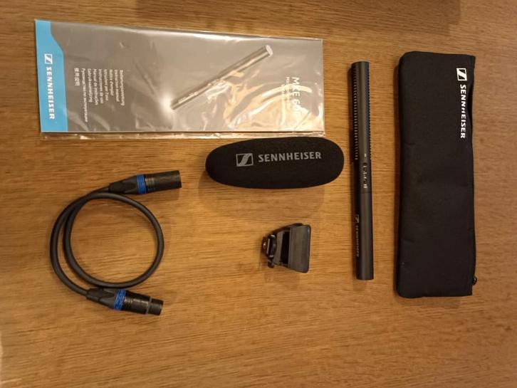 Sennheiser MKE 600 Shotgun Microfoon, Audio, Tv en Foto, Videocamera's Digitaal, Zo goed als nieuw, Ophalen