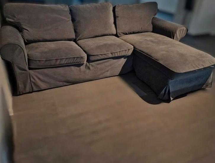 Zetel Ikea hoekzetel, Huis en Inrichting, Zetels | Zetels en Chaises Longues, Zo goed als nieuw, Ophalen