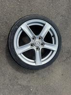 1 Mazda MX5 NC velgen + 195 40 16 banden, Ophalen, Gebruikt, 16 inch, Banden en Velgen