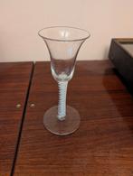 Glas, draai, spiraalvormige werveling, slinger, 18e, Ophalen of Verzenden