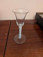 Glas, inclusief filigraan, spiraal, slinger, 18e, Ophalen of Verzenden