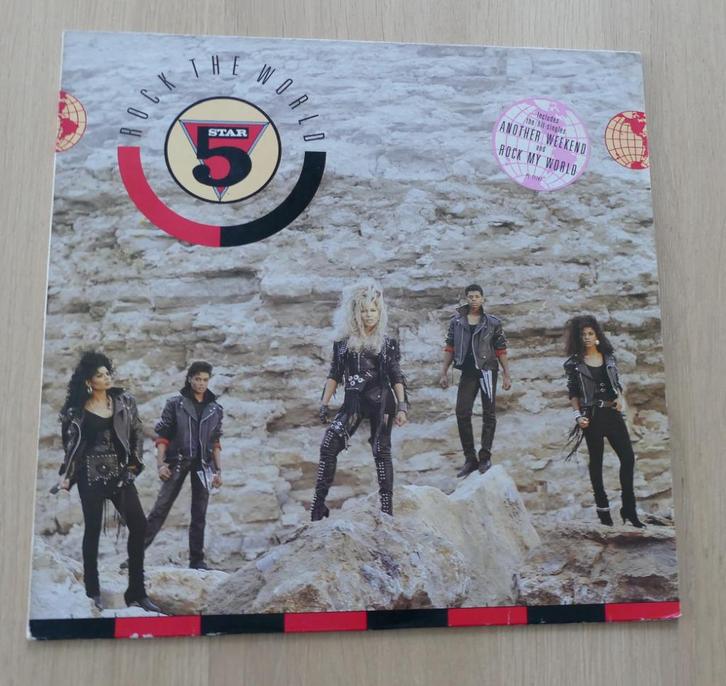 LP  5 Star ‎– Rock The World, Cd's en Dvd's, Vinyl | R&B en Soul, Gebruikt, Soul of Nu Soul, 12 inch, Ophalen of Verzenden