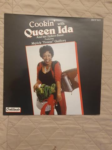 LP - Queen Ida – Cookin' With Queen Ida And Her Zydeco Band beschikbaar voor biedingen