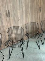 4x Knoll Bertoia - De Coene, Huis en Inrichting, Stoelen, Ophalen, Gebruikt, Vintage mid century design, Zwart