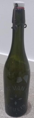 Florent van Hoof Peulis bierfles, Verzamelen, Biermerken, Ophalen of Verzenden, Gebruikt, Flesje(s)