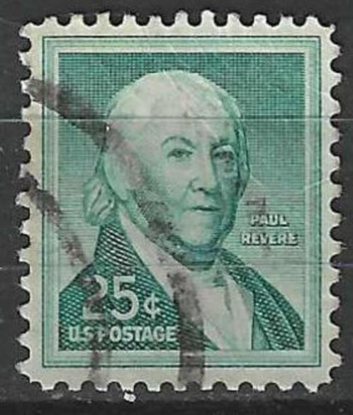 USA 1958 - Yvert 640 - Paul Revere (ST), Postzegels en Munten, Postzegels | Amerika, Gestempeld, Verzenden