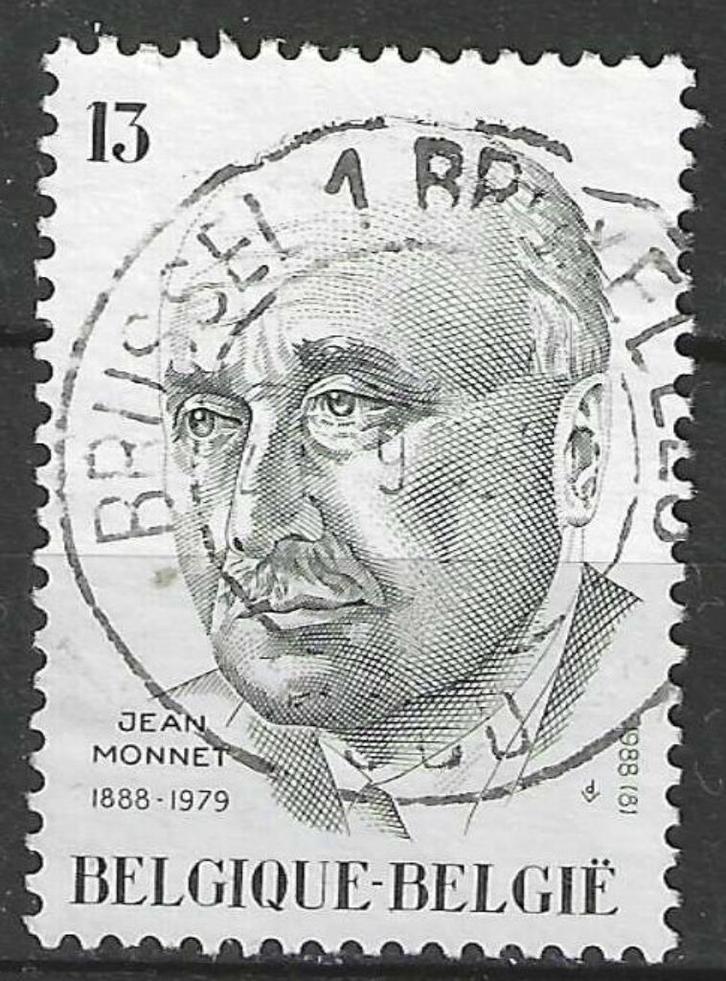Belgie 1988 - Yvert 2295 /OBP 2293 - Jean Monnet (ST), Postzegels en Munten, Postzegels | Europa | België, Europa, Gestempeld