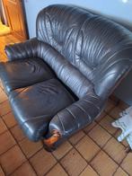 Zetels tafel en stoelen, Huis en Inrichting, Zetels | Zetels, Ophalen of Verzenden, Gebruikt, Overige maten, Leer