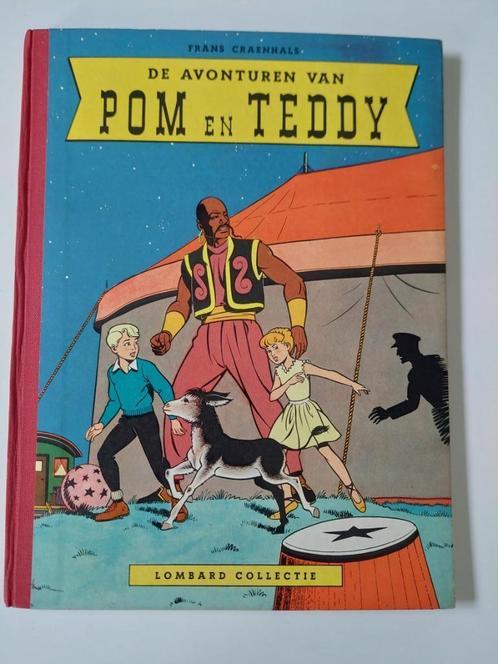 De avonturen van Pom en Teddy HC 1st druk 1956, Boeken, Stripverhalen, Zo goed als nieuw, Eén stripboek, Ophalen of Verzenden