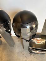 Harley davidson helmen, Fietsen en Brommers, Ophalen, Zo goed als nieuw