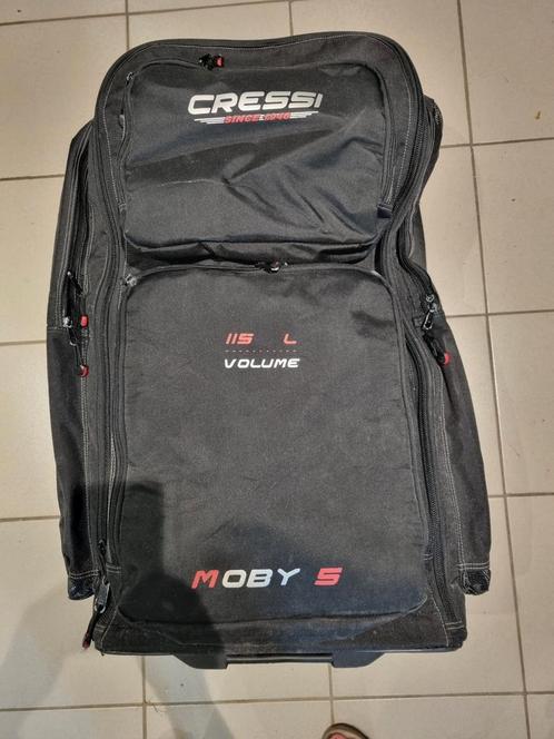 Reistas op wielen - Cressi "Moby 5" 115L, Watersport en Boten, Duiken, Gebruikt, Ophalen