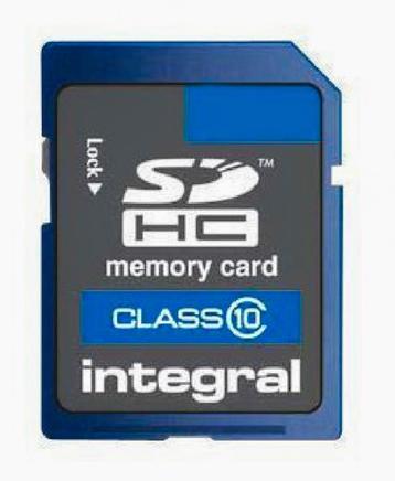 Integral - carte mémoire flash - 4 Go - SDHC beschikbaar voor biedingen