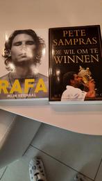 2 BOEKEN , TENNIS LEGENDES, Boeken, Biografieën, Ophalen of Verzenden