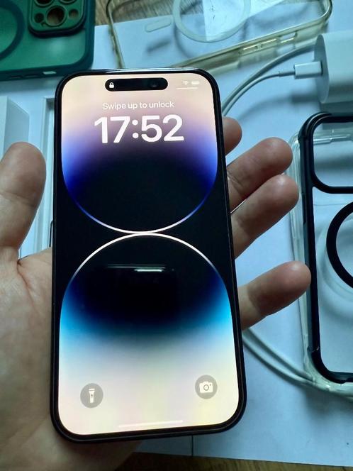 iPhone 14  Pro 256 Go Space Black, Telecommunicatie, Mobiele telefoons | Apple iPhone, Zo goed als nieuw, 256 GB, Zonder abonnement