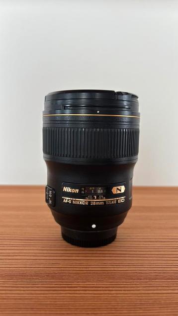 Af-s nikkor 28mm 1:4E Ed beschikbaar voor biedingen