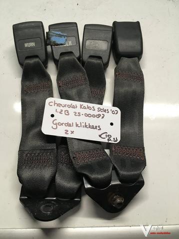 Chevrolet Kalos 2007 1.2 B 2500087  Gordelsluiting achter beschikbaar voor biedingen