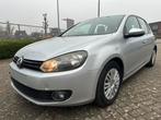 VW Golf 6 1.6 TDI 77kw  11-2011, Auto's, Voorwielaandrijving, Euro 5, Stof, Zwart