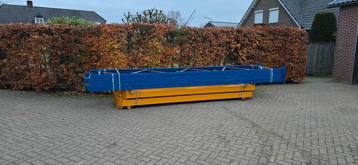 15 meter Esmena palletstelling 3500 kg draagvermogen/NIV, Zakelijke goederen, Kantoor en Winkelinrichting | Magazijn, Stelling en Opslag