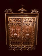 antieke koperen tabernakel uit religieuze instelling, Antiek en Kunst, Ophalen