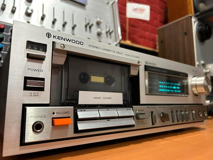 KENWOOD KX-500 deckcassette (gereviseerd), Audio, Tv en Foto, Cassettedecks, Kenwood, Ophalen of Verzenden